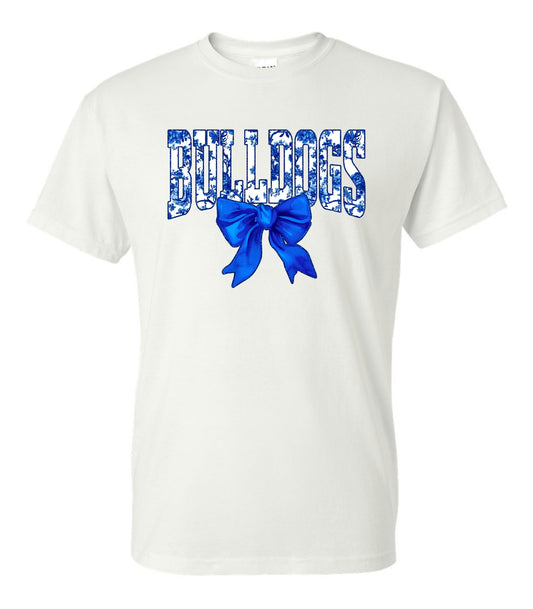 Bulldog Bow Tshirt