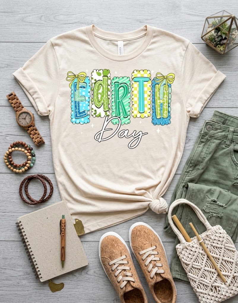 Girly Earth Day Tee