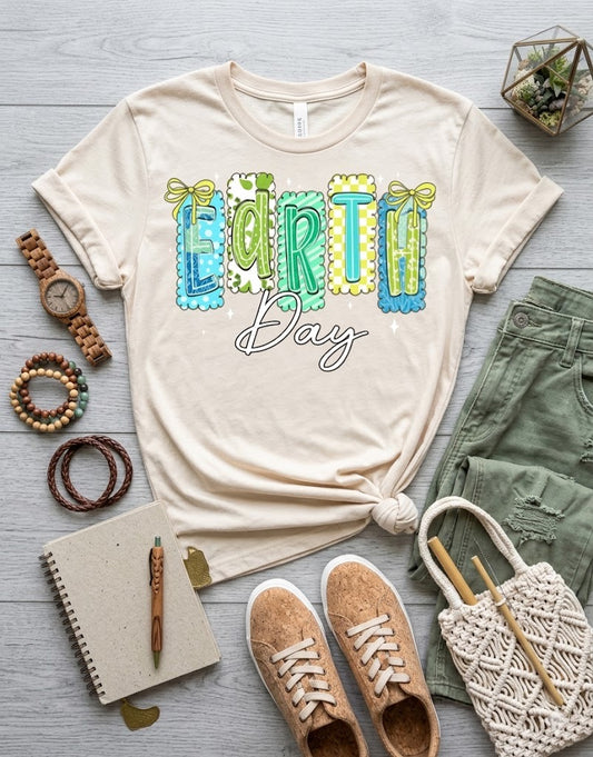 Girly Earth Day Tee